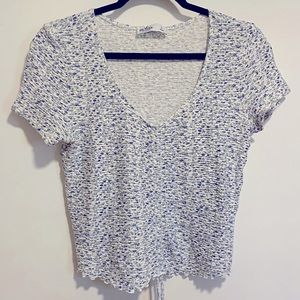 Hollister Floral Scrunch Tee
